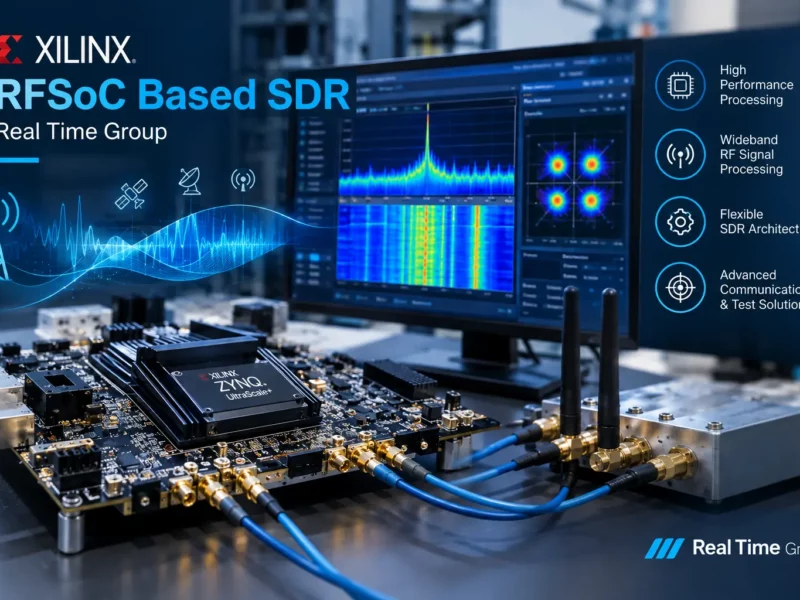 Xilinx RFSoC based SDR project