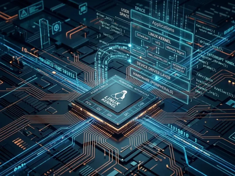 Linux Kernel & Device Drivers for custom peripherals and interfaces